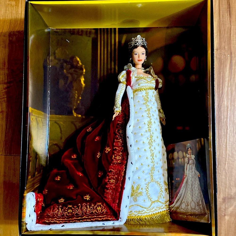 👑 Empress Josephine Barbie 👑 Rare Gold Label Collectible 👑 2005 #G8051 👑 NRFB